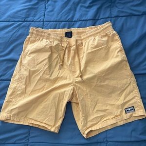 Yellow Obey shorts